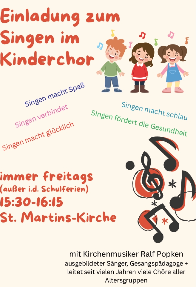 Mitmachen im Kinderchot Schwentinental